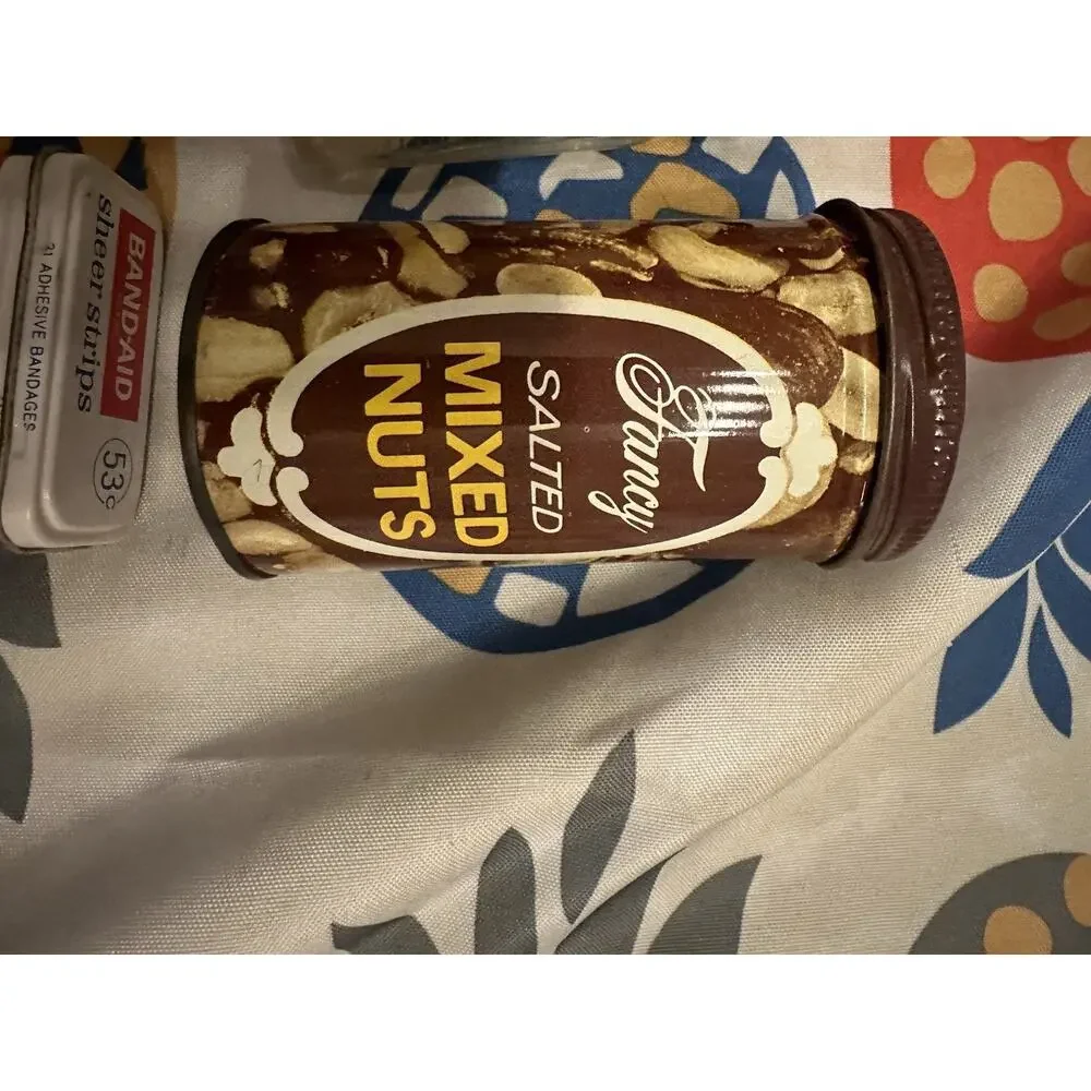 Mom Lot 50s 60s Band-Aid Sheer Strips Tin Cans Seltzer Tums Kitchen Props - Picture 2 of 9